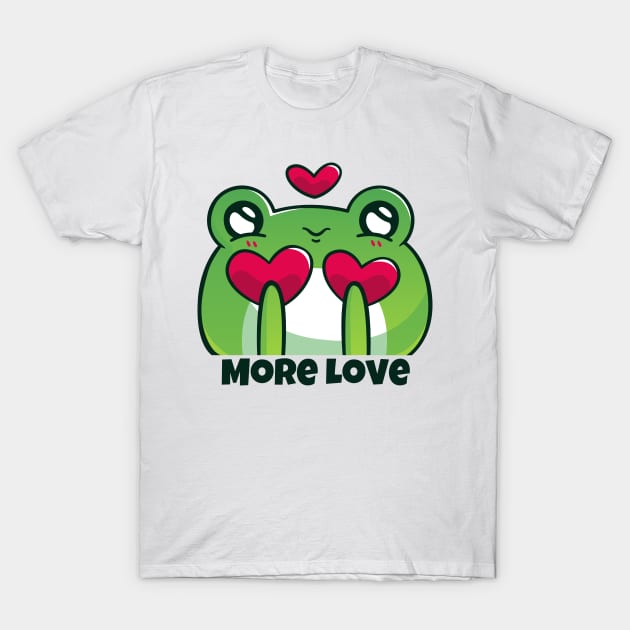 MORE LOVE T-Shirt by tzolotov